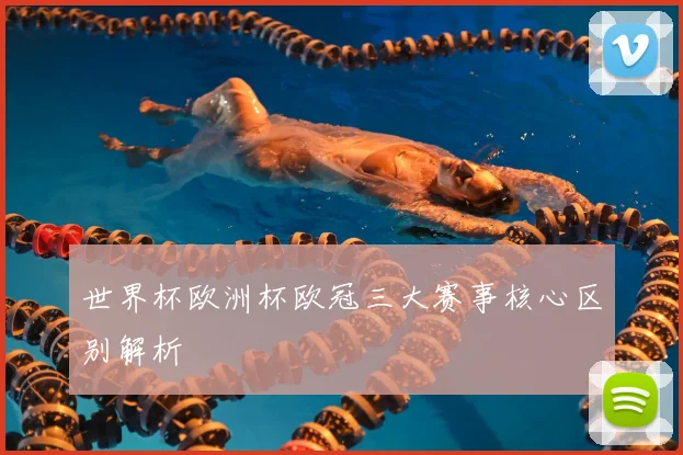 世界杯欧洲杯欧冠三大赛事核心区别解析